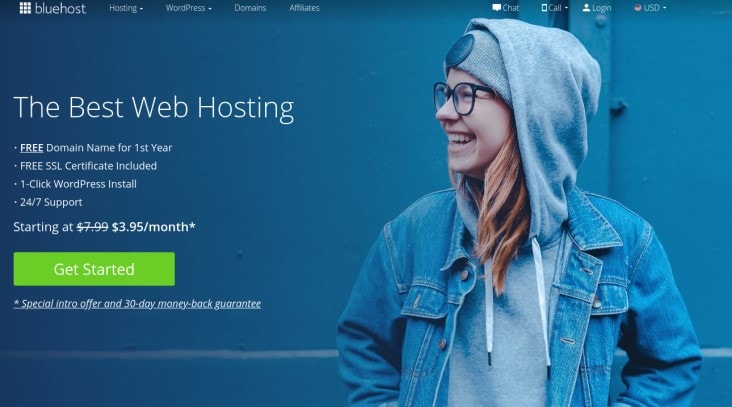 Bluehost Login Homepage