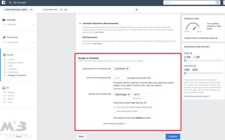 Setting Facebook Ads Budget