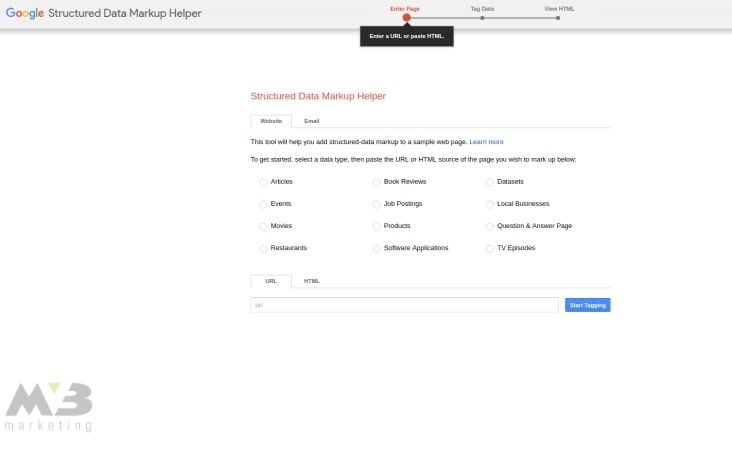 Google Markup Homepage Mobile SEO