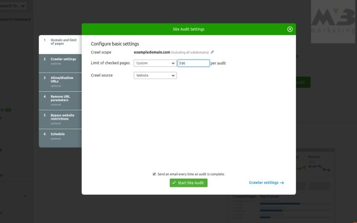 e-commerce SEO Page Checking Customization
