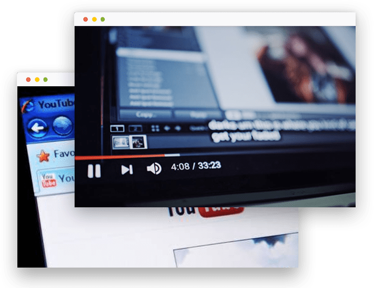 Youtube interface