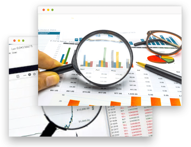 Monthly profit margin reports