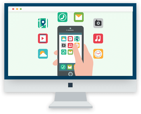 app organization on phone