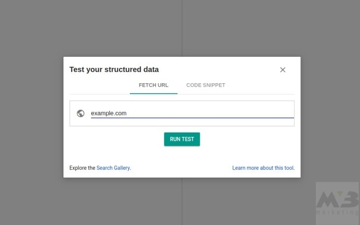 Structured Data Testing Tool Homepage