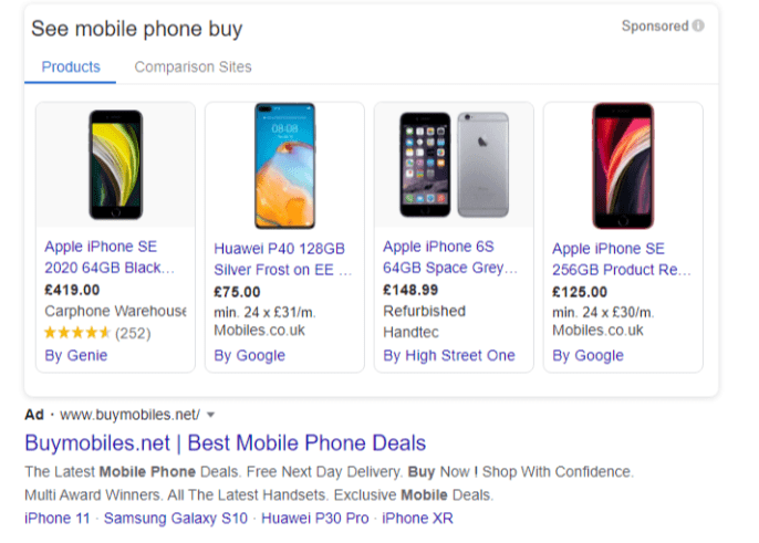 see phone mobile buy