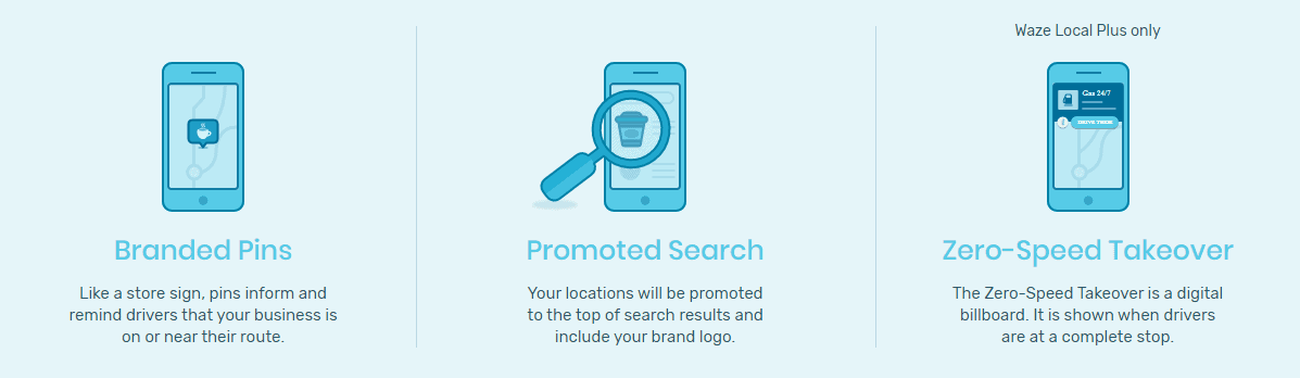 Waze Local ad formats