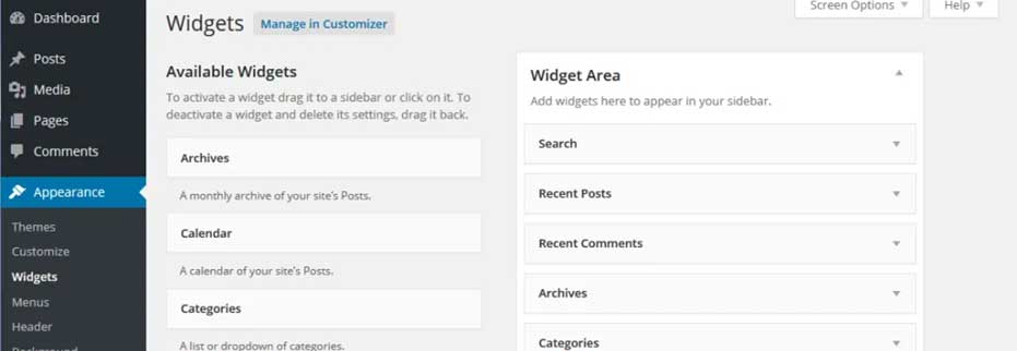 WIdget Links