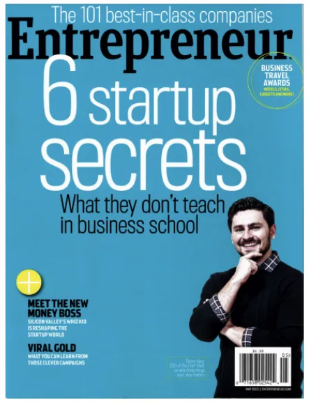Entrepreneur magazine placement