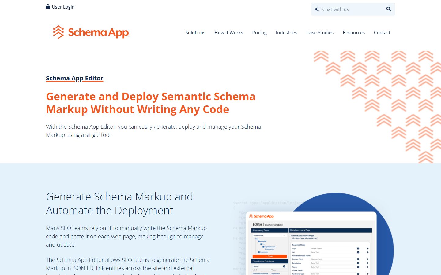 Best AI SEO Tools in 2026: 12 Tools Compared by the Job They Do 13 Schema App Editor product page showing the structured data editor interface with schema.org types and organized property fields