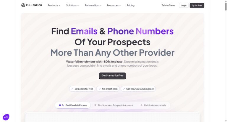FullEnrich for B2B SaaS Sales Teams: A Practical Guide to Waterfall Contact Enrichment