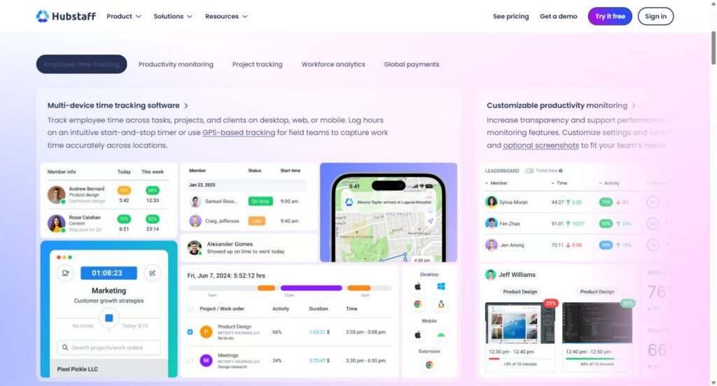 How to Track Time on a Remote Team Without Micromanaging: A Real Hubstaff Walkthrough
