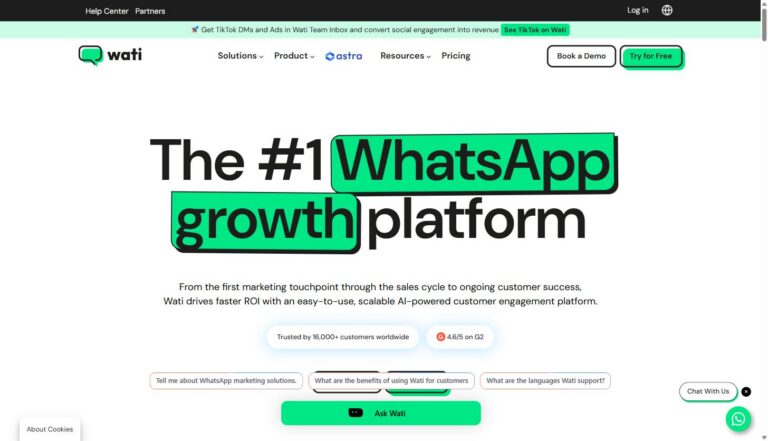 Wati.io for B2B SaaS and Agency Teams: A Practical Guide to WhatsApp-Based Lead Engagement and Support